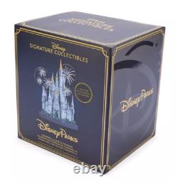 Disney Parks Cinderella Castle Light-Up Figurine Walt Disney World New W Box