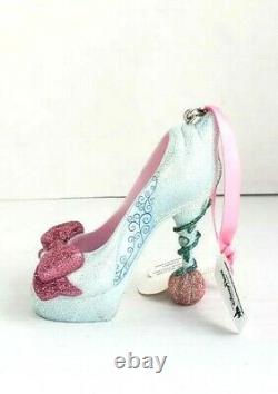 Disney Parks Cinderella Fairy Godmother HIgh Heel Shoe Ornament Retired Rare