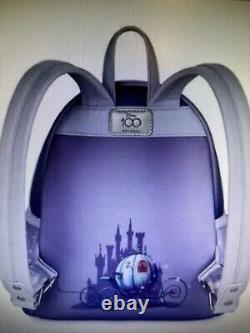 Disney Parks Cinderella Loungefly Mini Backpack Disney100 New With Tag