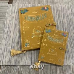 Disney Parks Cinderella Storybook Journal Notebook Large & Small Set New