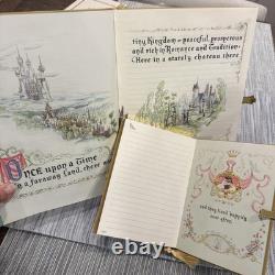 Disney Parks Cinderella Storybook Journal Notebook Large & Small Set New