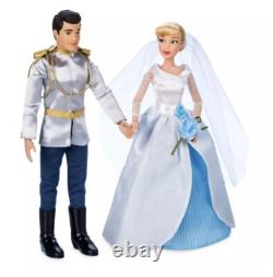 Disney Parks Cinderella and Prince Charming Wedding Doll Set (NEW IN BOX)