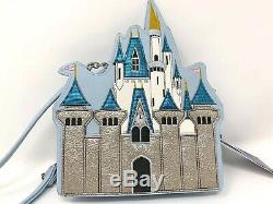 Disney Parks Danielle Nicole WDW Cinderella Castle Crossbody Purse Walt World