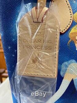 Disney Parks Dooney & Bourke Cinderella Dream Big Princess Shopper Tote-NEW