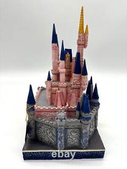 Disney Parks Jim Shore Cinderella Castle WDW 50th Anniversary Partners Statue