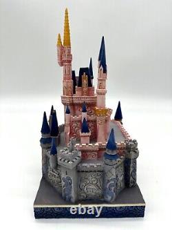 Disney Parks Jim Shore Cinderella Castle WDW 50th Anniversary Partners Statue