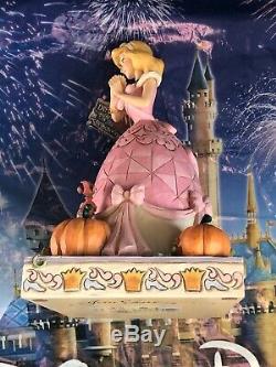 Disney Parks Jim Shore Cinderella & Mice Full Color HAND SIGNED 4062249