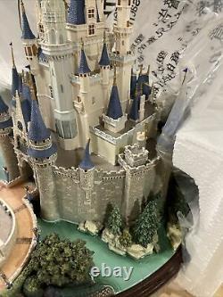 Disney Parks Olszewski Cinderella Castle Attraction Figure Statue Rare Sold Out