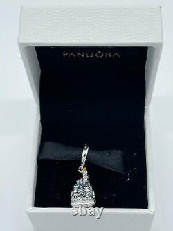 Disney Parks Pandora WDW 50th Anniversary Cinderella Castle Dangle Charm 2021