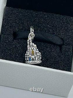 Disney Parks Pandora WDW 50th Anniversary Cinderella Castle Dangle Charm 2021