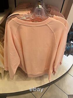 Disney Parks Peach Punch Cinderella Castle Sweatshirt XL 1X NEW 2024