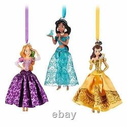 Disney Parks Store Disney Princess Sketchbook 10 Ornament Set Cinderella Aurora