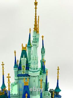 Disney Parks WDW 50th Anniversary Cinderella Castle Figurine By Kevin & Jody