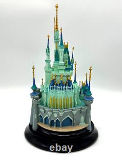 Disney Parks WDW 50th Anniversary Cinderella Castle Figurine By Kevin & Jody