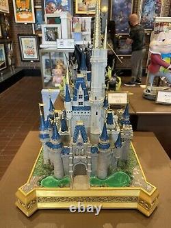 Disney Parks Walt Disney World 16 Cinderella Castle Sculpture Medium Figure NIB
