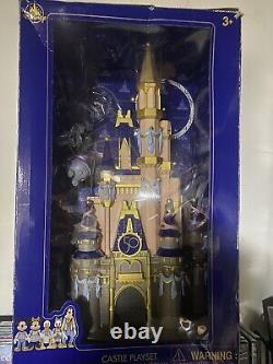 Disney Parks Walt Disney World 50th Anniversary Cinderella Castle Light Playset
