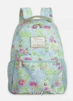 Disney Parks x Lilly Pulitzer Backpack Mickey & Minnie Mouse Cinderella Castle 2
