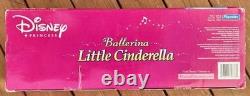 Disney Playmates Princess Ballerina Little Cinderella I Twirl & Sing! SEALED Box