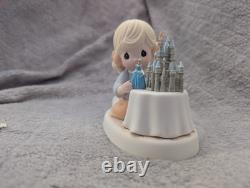 Disney Precious Moments CINDERELLA & CASTLE A World of My Own Figurine NEW