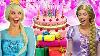 Disney Princess Birthday With Elsa Rapunzel Belle Cinderella And Anna Totally Tv