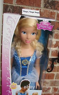 Disney Princess Cinderella My Size Doll 38 Life Size NEW RARE over 3 Feet Tall