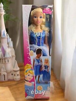 Disney Princess Cinderella My Size Doll 38 NEW RARE over 3 Feet Tall 2015 NIB