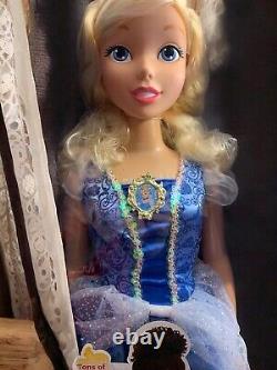 Disney Princess Cinderella My Size Doll 38 NEW RARE over 3 Feet Tall 2015 NIB