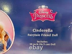 Disney Princess Cinderella My Size Doll 38 NEW RARE over 3 Feet Tall 2015 NIB