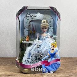 Disney Princess Cinderella Porcelain Doll Brass Key Keepsake New