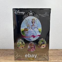 Disney Princess Cinderella Porcelain Doll Brass Key Keepsake New