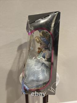 Disney Princess Cinderella Porcelain Doll Brass Key Keepsake New In Damaged Box