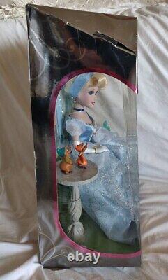 Disney Princess Cinderella Porcelain Doll Brass Key Keepsakes NEW