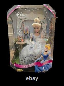 Disney Princess Cinderella Porcelain Doll Brass Key Keepsakes NEW 2007 Stunning