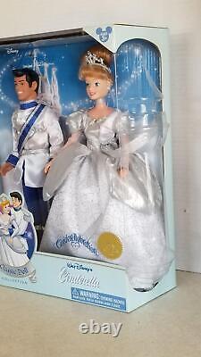 Disney Princess Cinderella & Prince Cinderellabration Classic Doll New In Box N2