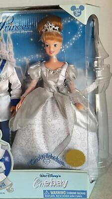 Disney Princess Cinderella & Prince Cinderellabration Classic Doll New In Box N2