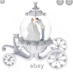 Disney Princess Cinderella Pumpkin carriage Snow globe dome Figure NEW