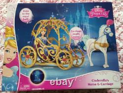 Disney Princess Cinderella's Horse And Carriage #cdc44 Mattel