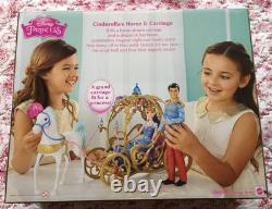 Disney Princess Cinderella's Horse And Carriage #cdc44 Mattel