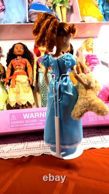 Disney Princess Classic Doll Collection Giftset 2021 Disney Store 12 Dolls+wendy