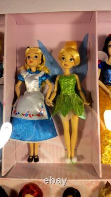 Disney Princess Classic Doll Collection Giftset 2021 Disney Store 12 Dolls+wendy