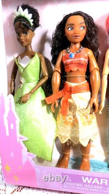 Disney Princess Classic Doll Collection Giftset 2021 Disney Store 12 Dolls+wendy