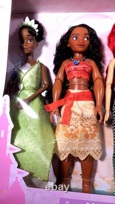 Disney Princess Classic Doll Collection Giftset 2021 Disney Store 12 Dolls+wendy