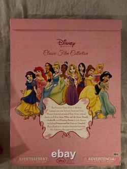 Disney Princess Collection CLASSIC FILM 10 DOLL SET NIB Belle Ariel Cinderella