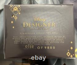 Disney Princess Designer Collection Doll Cinderella #0698 (Limited To 9800)