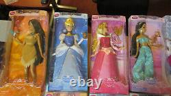 Disney Princess Doll Disney Prince Doll Lot of 13 Dolls Collection Set