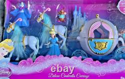 Disney Princess Favorite Moments Deluxe Cinderella Carriage Set New In Box