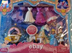 Disney Princess Mattel Cinderella Deluxe Gift Set Favorite Moments Unopened