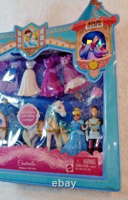 Disney Princess Mattel Cinderella Deluxe Gift Set Favorite Moments Unopened