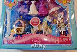 Disney Princess Mattel Cinderella Deluxe Gift Set Favorite Moments Unopened