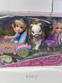 Disney Princess Royal Carriage Doll And Pony Gift Set New